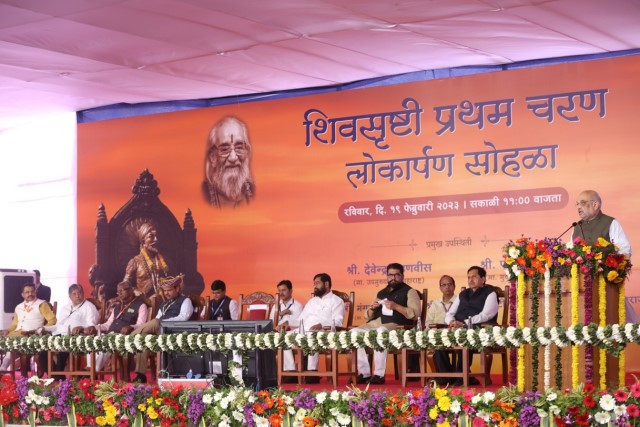 Chhatrapati Shivaji Maharaj’s life a ‘thought’ and  ‘inspiration’: Amit Shah