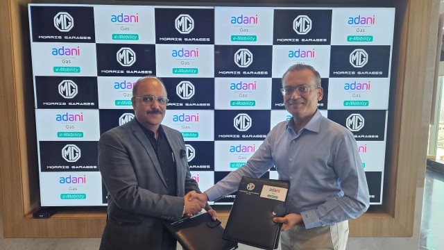 MG Motor India, Adani TotalEnergies E-Mobility sign MoU