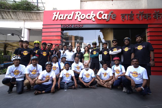 Hard Rock Cafe Leads Historical Ride and Charity Drive