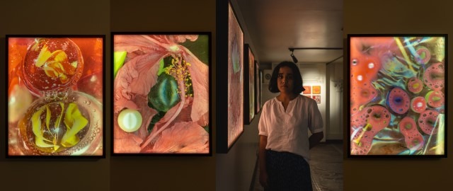 Electric Floral Fantasy by Eeshani Mitra at Method Kala Ghoda