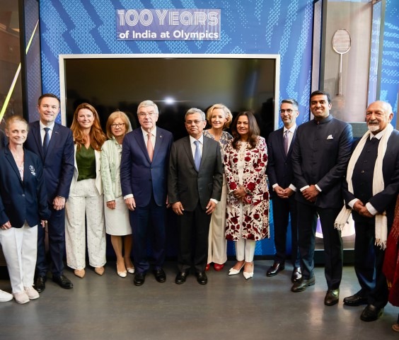 JSW Group Opens Exhibition in Paris to Commemorate 100 years of India at the Olympic Games