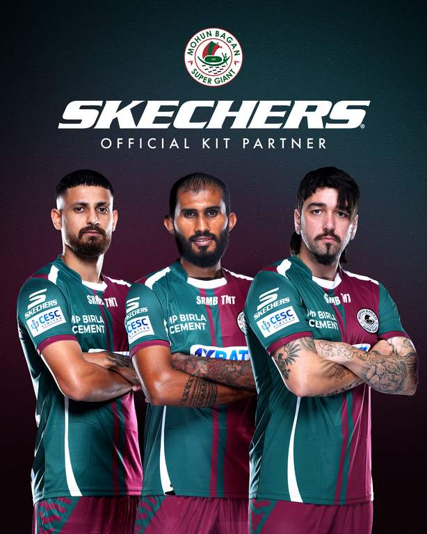 SKECHERS NAMED OFFICIAL KIT PARTNER OF MOHUN BAGAN