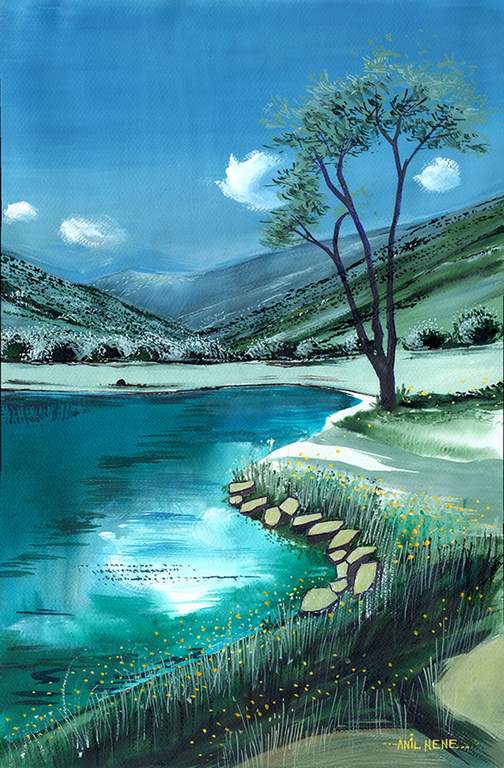 Watercolour Artworks Exhibition